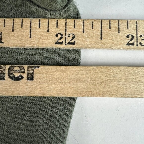 Vintage Y2K Nike Shirt Adult Medium Green & White Faded Small Contrast Logo Tee - Picture 9 of 10